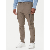 G-Star Raw Hlače iz tkanine Zip Pocket 3D D24307-E172 Zelena Skinny Fit