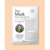 Ariul Maska za obraz z izvlečkom heartleaf 7 Days Mask Heartleaf P - 23 ml/1 kos