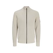 JACK & JONES Pletena jopa JJCLEVELAND bež