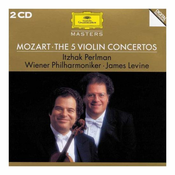 MOZART:5 VIOLIN CONCERTOS/PERLMAN/LEVINE 2CD