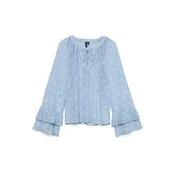 VERO MODA Bluza VMLOULOU golobje modra