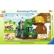 Ravensburger puzzle (slagalice)- Traktor na farmi RA06044