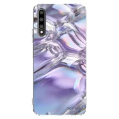 Silikonski prozorni ovitek za Honor 9X Pro - Iridescent bubbles
