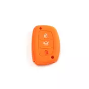 888 CAR ACCESSORIES Silikonska navlaka za ključeve crna Hyundai