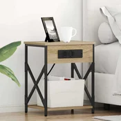 Nocni ormar 2 pcs Sonoma hrast 41 x 31 x 51 cm