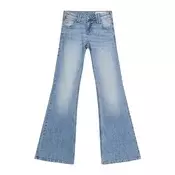 Bershka Kavbojke moder denim