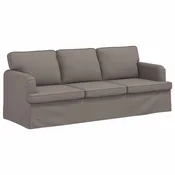 Vidaxl Kavč Taupe 201 x 80 x 85 cm blago