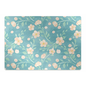 Decormat Podloga za stol parket Pastelne rože 120x90 cm 15 cm