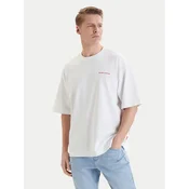 Americanos Majica W126-AMMTS-1017-01X Bela Regular Fit