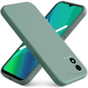 GS Ovitek za Vivo Y01, silikonski z zaščito kamere, zelen