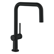 HANSGROHE kuhinjska armatura enoročna Talis M54 U 220 72806670 mat črna