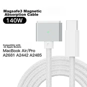 Biaze Kabl za punjenje, USB-C na MagSafe 3, 140 W