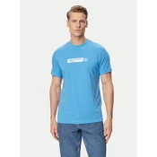 Karl Lagerfeld Jeans Majica A1M17112 Modra Slim Fit