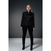 BOUCLÉ MODA Ženski mantil Julija, Crni
