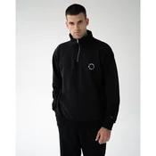 Innovation X Muški Duks Half Zip - Crni