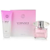 Versace Bright Crystal darilni set XI. toaletna voda 90 ml + mleko za telo 100 ml