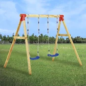 vidaXL Set ljuljački 230 x 130 x 166  cm od borovine