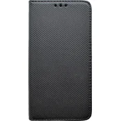 Knjižna torbica Samsung Galaxy A70 črna z vzorcem