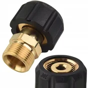 Rosfix Redukcijski Adapter M22-3/8 Zunanji – Mosiđ, Za Visokotlačne Čistilnike Kärcher HD HDS | Natančni Navoj, Trajnost, (5000222879)
