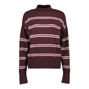 BLUE SEVEN Pulover roza/burgund