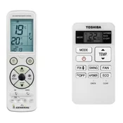 General TOSHIBA WH-UA01NE, RAS-B05/B16. RAS-05/18 - luxurious backlit remote control