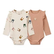 Liewood bodi benka Yanni 2kom,Bunny Sandy/Pale T