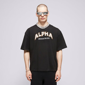 Alpha Industries T-Shirt College T Muški Odjeca Majice 14650103 Crna
