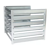 Timbela Kovinski vrtni razširitveni modul za kompostnik - kompostnik 91 x 91 x H85 cm/704L - Timbela M800A, (21922364)