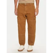Mustang Hlače iz tkanine Toledo 1015529 Rjava Loose Fit