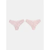 Sinsay - brazilian gaćice 2 pack - pastelno roze