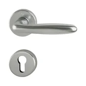 HOPPE garnitura kljuk VERONA, z rozeto cilinder, 37-47, inox mat