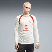 PUMA AC Milan Quarter-Zip Slim Training Top Men, Men, Vapor Gray, XXL