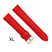 Kožni kaiš Diloy XL 20mm DIL302EL.6 Crvena boja