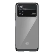 HURTEL Ohišje Outer Space Case za Xiaomi Poco X4 Pro 5G, ovitek z gibljivim okvirjem, črno