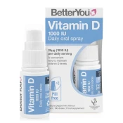 BetterYou Vitamin D1000, peroralno pršilo, 15 ml