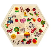 Hess Mozaik kmetije Puzzle 24 kosov