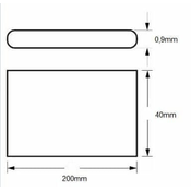 master LED LED podelementna 1W svetilka 20cm 4500K 80lm IP20 s senzorjem USB črna