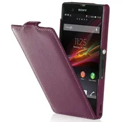 STILGUT preklopna torbica za Sony Xperia Z – vijolična