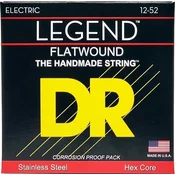 DR Strings Legend Flatwound Medium 12-52 Strune za električno kitaro