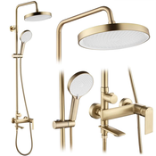 Komplet za prhanje REA Veneta Brush Gold