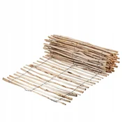 KADAX Zložljiva zaščitna vrtna ograja iz leskovih letev 500x120 cm, razmik 4-6 cm