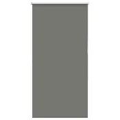Vidaxl Rolo zatemnjena siv 85x130 cm tkanina širina 80,7 cm poliester