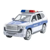 Deciji Policijski džip sa zvukom i svetlom 1:16, Beli
