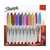 Sharpie Sharpie Fine marker, 18 komada, Fine tip, višebojni
