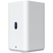 Ubiquiti UniFi UNAS-2-W-EU Network Attached Storage with (2) 3.5inch HDD bays, 2.5 GbE networking, USB-C connectivity, and an included PoE++ adapter, all in a compact footprint
