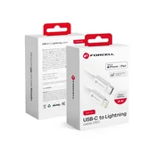 FORCELL USB C kabel za Lightning Forcell F-Energy MFi PD 3A 30W 1 m C901 bel