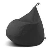 Siva vreča za sedenje Drop L – So Soft?