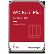 Hard disk 6TB SATA3 Western Digital Caviar 256 MB WD60EFPX Red Plus
