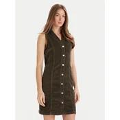 Vero Moda Vsakodnevna obleka Eden 10333959 Zelena Regular Fit