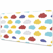 Decormat Podloga za pisalno mizo Pisani oblaki 120x60 cm